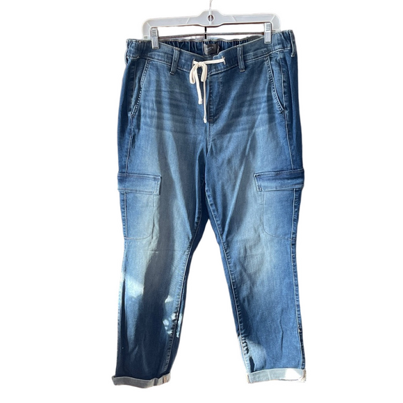 torrid Denim - Torrid 1X Reg Blue Boyfriend Jeans with Drawstring NWT